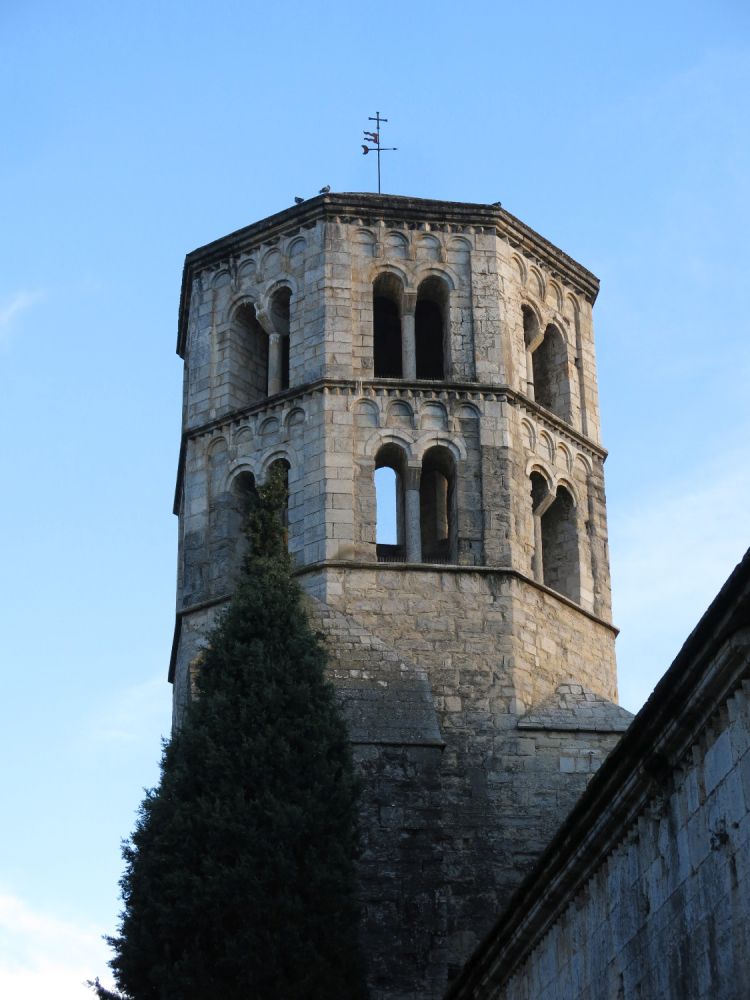 196 sant pere de galligants  girona   campanar
