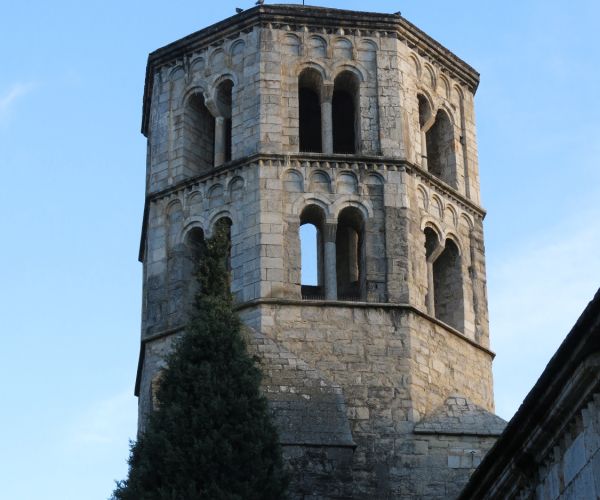 196 sant pere de galligants  girona   campanar