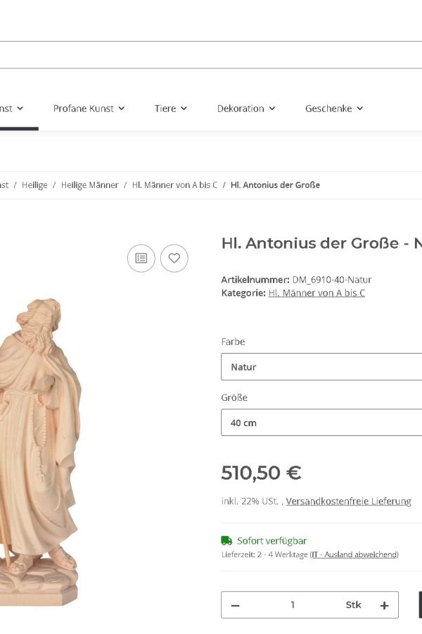 heiliger  antonius der grosse