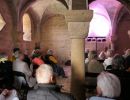 Tom Daun am 14.06.2026 in der Krypta des G&ouml;llinger Klosterturms