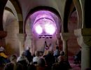 Tom Daun am 14.06.2026 in der Krypta des G&ouml;llinger Klosterturms