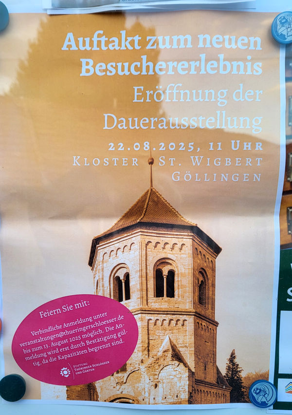 Plakat zur Ausstellungseröffnung
